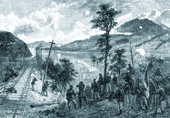 Battle of Mill Crek Gap on the Western & Atlantic Rail Road