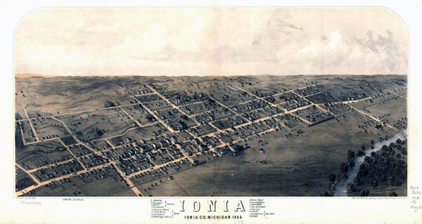 Ionia Michigan circa 1860s