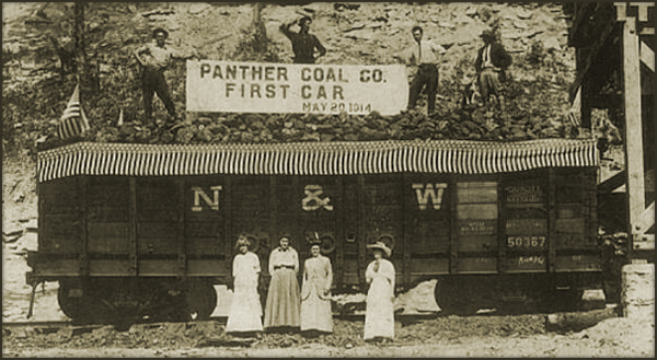 Panther Coal Company First Rail Car