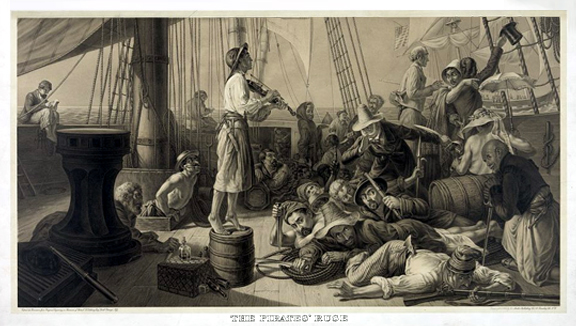 The Pirates' Ruse Luring a Merchantman In The Olden Days, c.1896