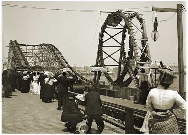Young's Flip-Flap Railroad, Looping the Loop circa 1902