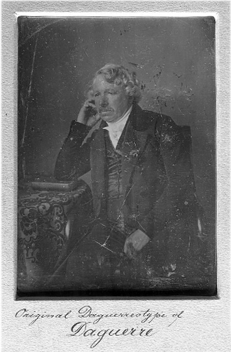 Meade's Daguerreotype of Louis Daguerre