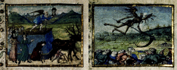 Petrarch's Triumphs - A 15th Century Manuscript's Depiction of Time and Death