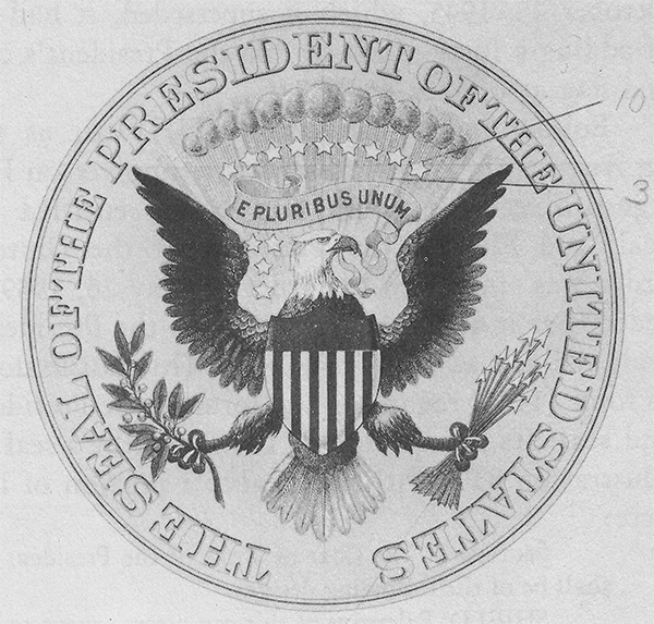 Great Seal of the United States, by Bailey, Banks & Biddle