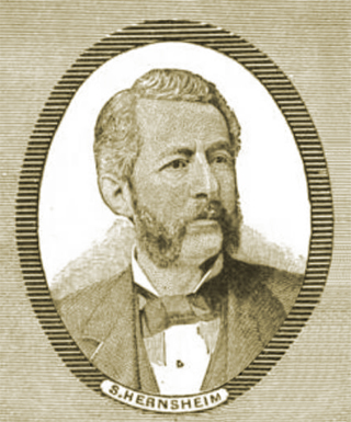 Portrait of S. Hernsheim