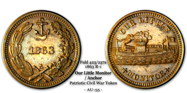 - US Patriotic Civil War token book 6th Edition George & Melvin Fuld Color NEW 