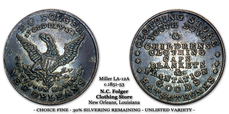 Miller LA-12A N.C. Folger Unlisted Variety