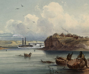 Steamboat along the Missouri