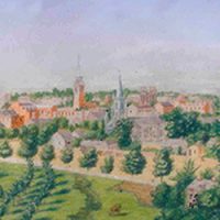 Panoramic of Columbia, South Carolina c.1859, Augustus Grinevald