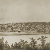 View of Lynchburg From Across the James River