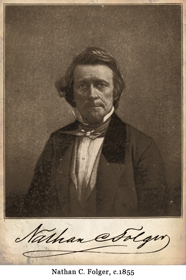 Nathan C. Folger c.1855