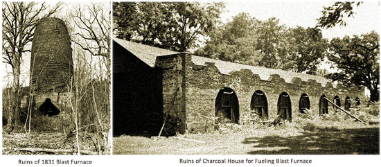 Howell Works Garden Blasting Furnace