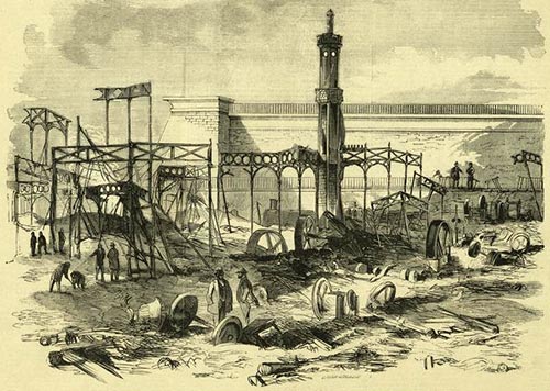 Conflagration at Crystal Palace